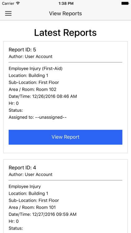 Incident Tracker