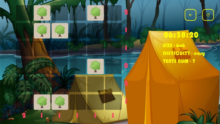 Tents and Trees - New Puzzle screenshot-3