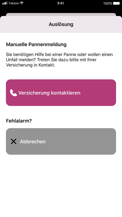 ERGO Kfz Notfallmelde-App screenshot-5