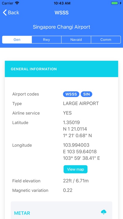 World Airports Database