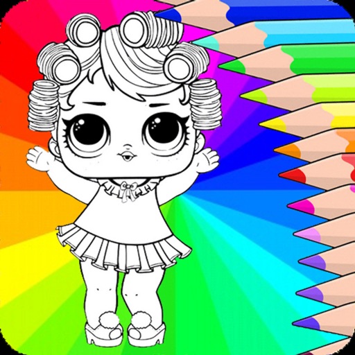 Dolls Coloring LOL Book iOS App