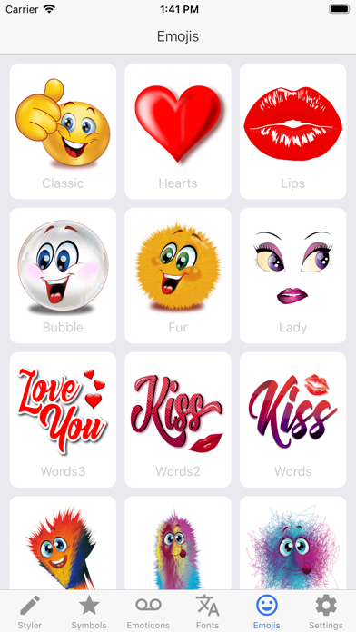 i2Symbol Emoji screenshot 2