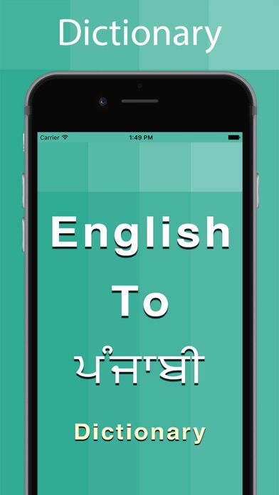 How to cancel & delete Punjabi Dictionary Offline from iphone & ipad 1