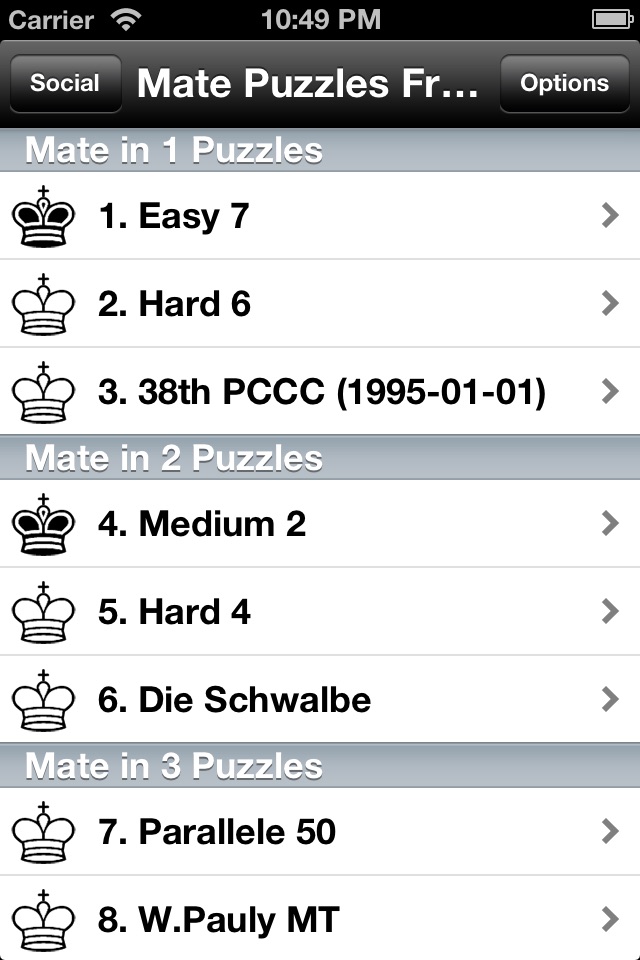 Chess Problems Lite screenshot 2