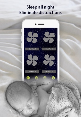 NiteFan - White Noise Fan App - náhled
