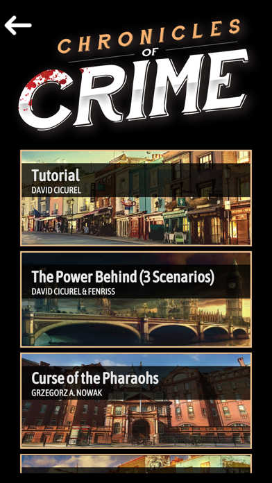 Chronicles of Crime screenshot 2