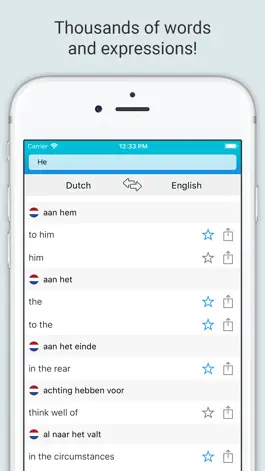 Game screenshot English Dutch Dictionary + hack