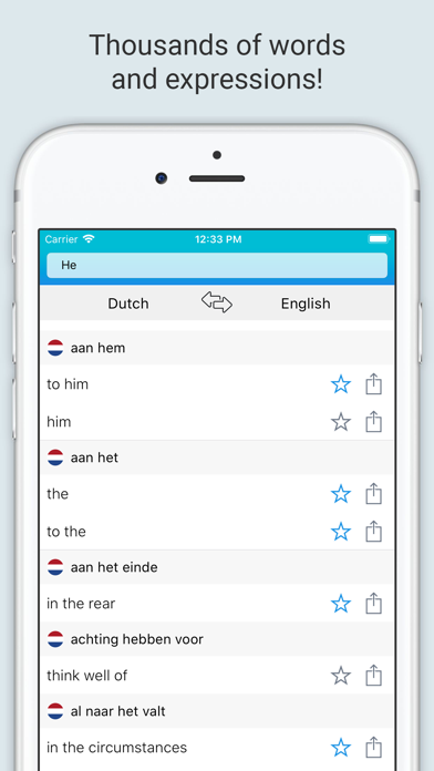 English Dutch Dictionary + screenshot 3