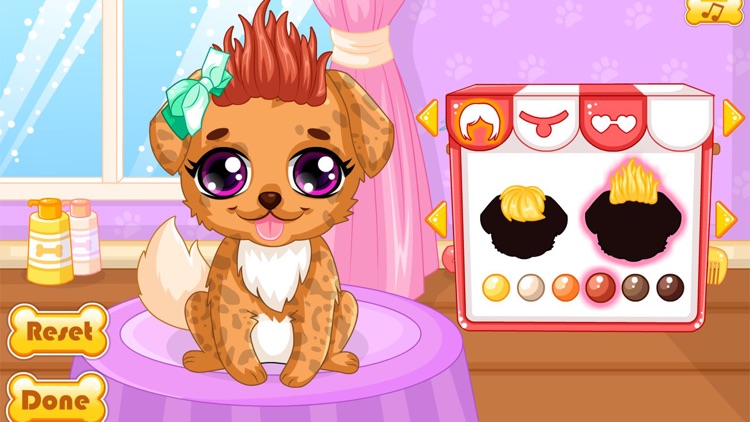 Puppy makeover hair salon screenshot-3