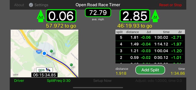 Open Road Race Timer(圖2)-速報App