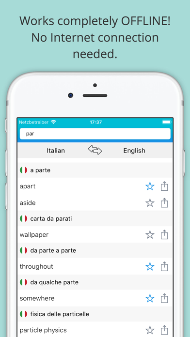 How to cancel & delete English Italian Dictionary+ from iphone & ipad 1