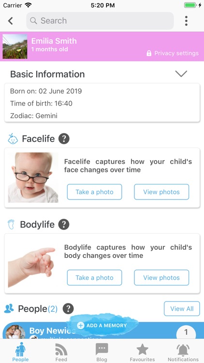 BlogMyChild screenshot-5