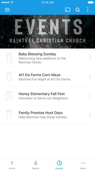 How to cancel & delete Raintree Church from iphone & ipad 3