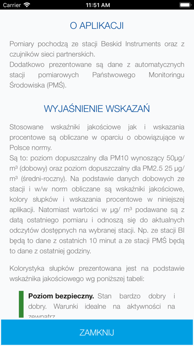 Monitoring Powietrza Poznań screenshot 3
