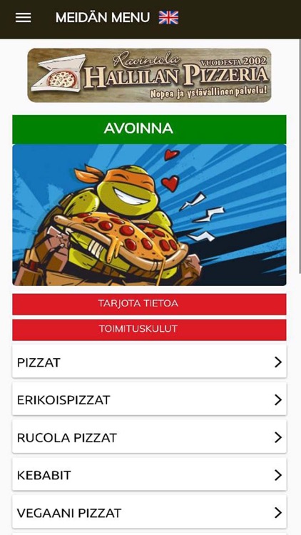 Hallilan Pizzeria