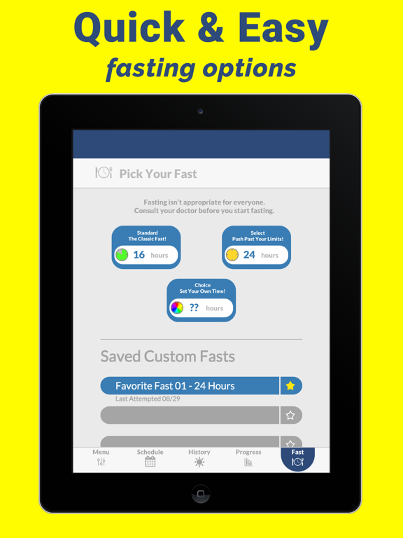 Screenshot #5 pour Stupid Simple Fasting Tracker