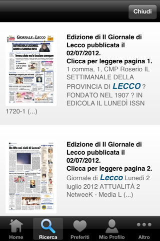 Il Giornale di Lecco Digitale screenshot 3