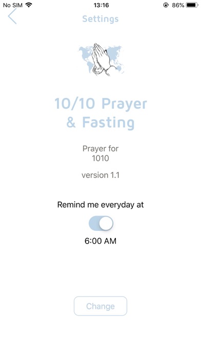 10/10 Prayer and Fasting screenshot 3