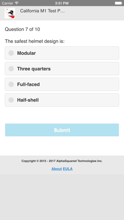 California M1 Test Prep