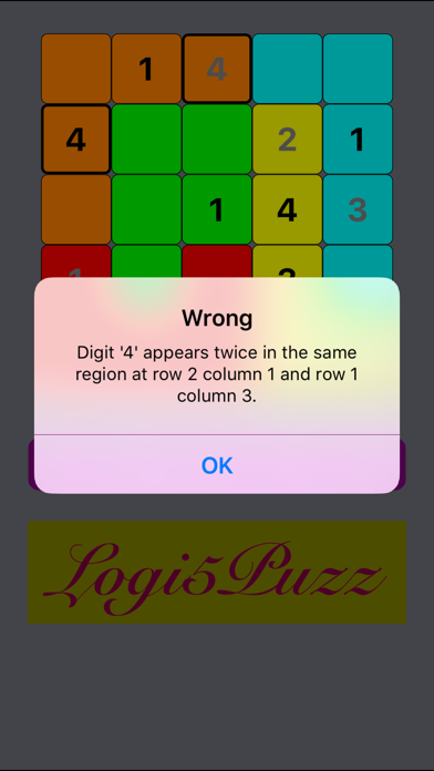 How to cancel & delete Logi5Puzz - 5x5 jigsaw Sudoku from iphone & ipad 3
