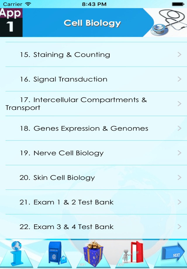Cell Biology: 2300 Study Notes screenshot 4