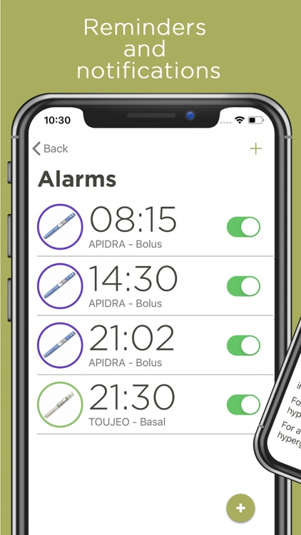 Diabetes Control - Insulclock screenshot-6