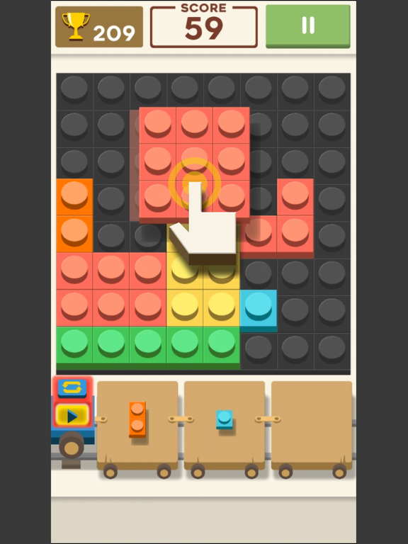 Block Train: Puzzleのおすすめ画像1