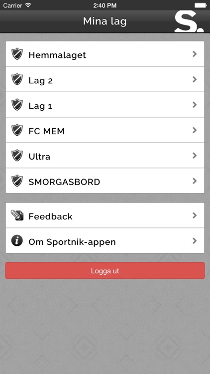 Sportnik App