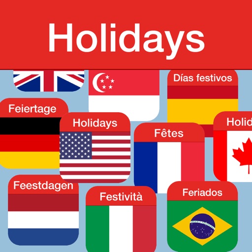 Holidays 2019 iOS App