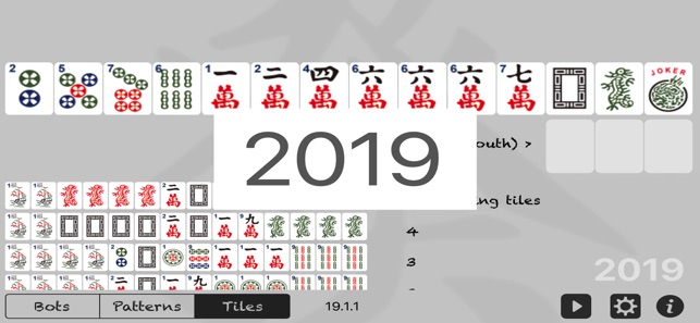 American MahJong Practice 2019