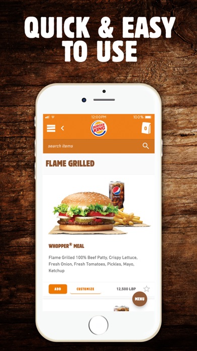 BK Lebanon - Order online screenshot 3