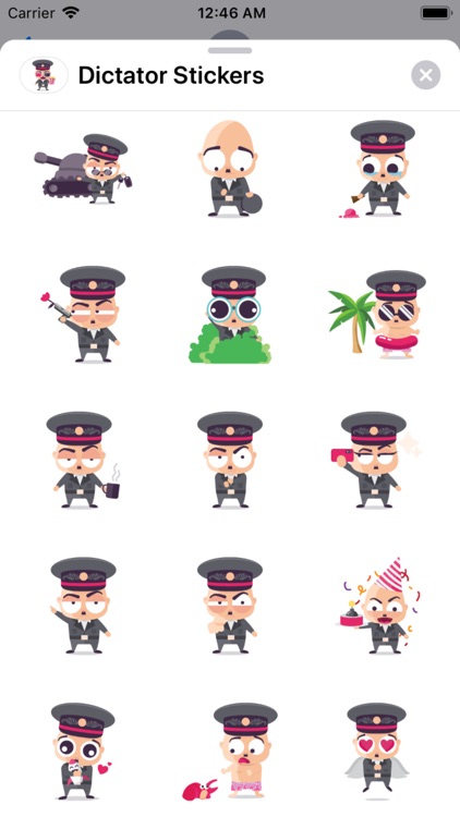 Dictator Stickers