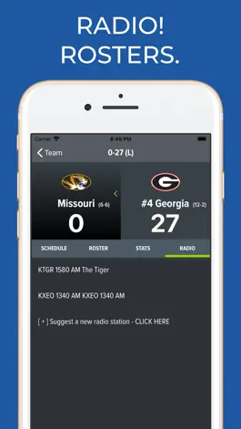 Game screenshot Missouri Football Schedules apk