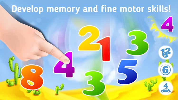 123 Learning numbers games 2+ screenshot-3