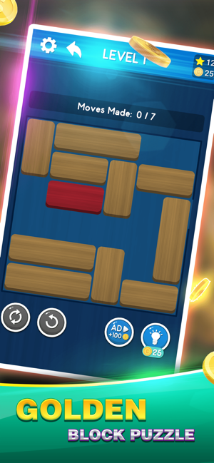 Golden Block Escape(圖1)-速報App