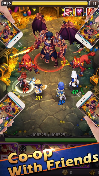 Hyper Heroes: Marble-Like RPG screenshot-4
