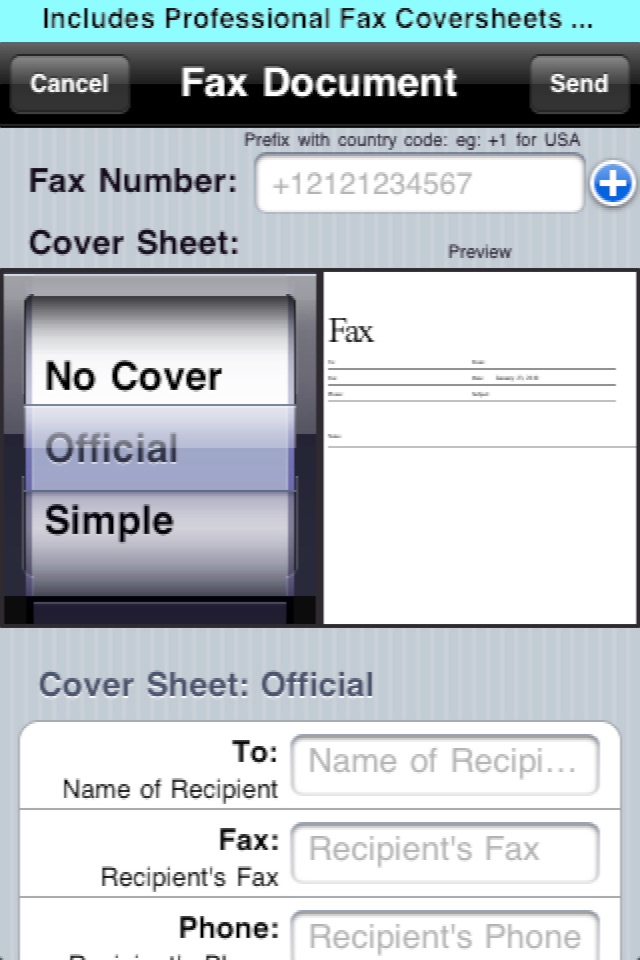 Fax Print & Share Pro screenshot 2