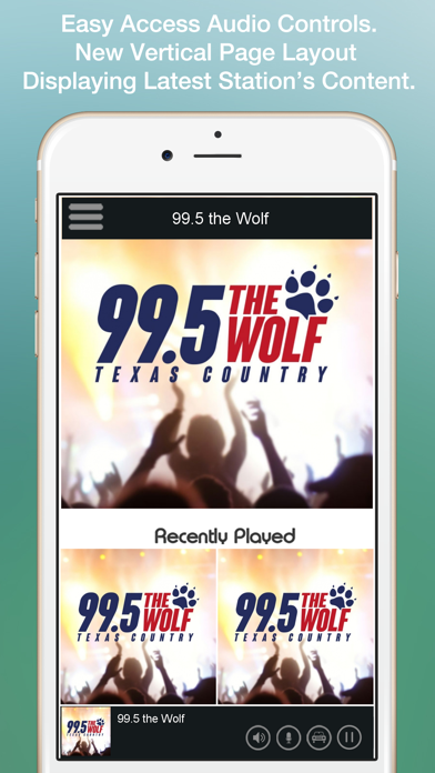 99.5 the Wolf KPLX screenshot 3