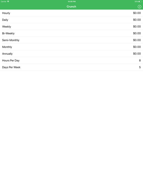 Crunch Salary Wage Calculator App Price Drops