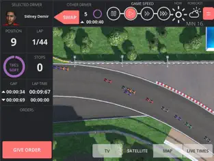 Screenshot 4 Team Order: Racing Manager iphone