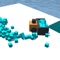 In Fill the pits game your target is to fill the pits with cubes which are layed on the level surface