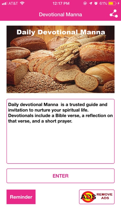 Daily Devotional Manna