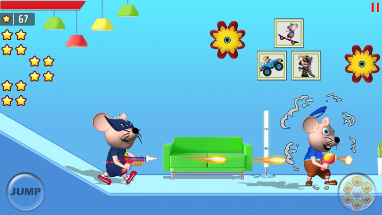 Mouse Mayhem Shooting & Racing screenshot-3