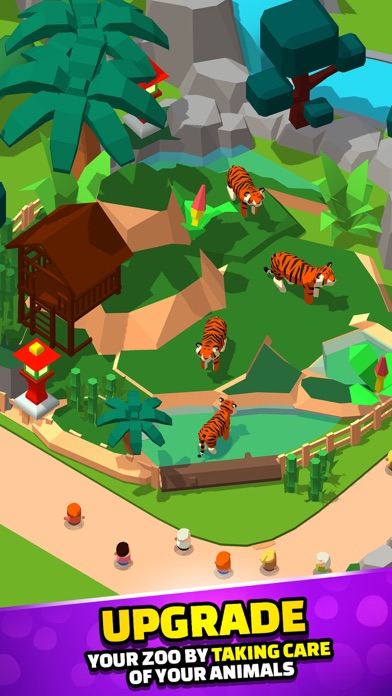 Idle Zoo Tycoon 3D screenshot 4