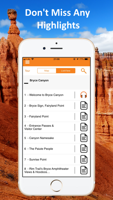 Bryce Canyon Audio Tour Guide screenshot 3