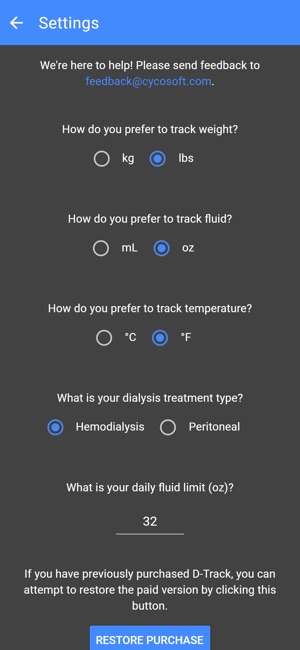 D-Track - Dialysis Tracker(圖8)-速報App