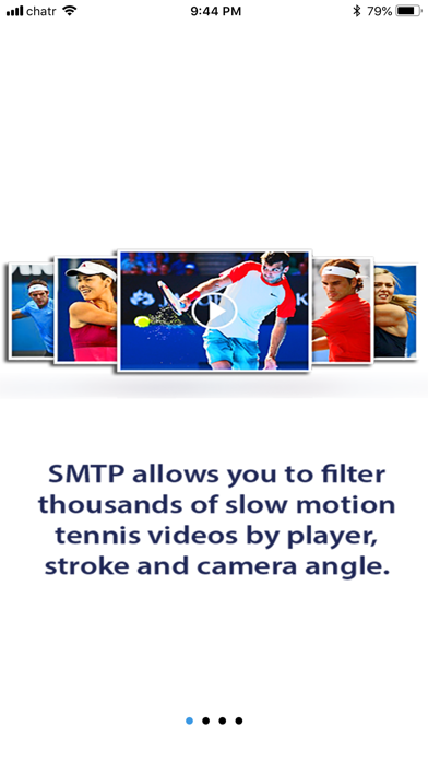Slow Motion Tennis Pros screenshot 2