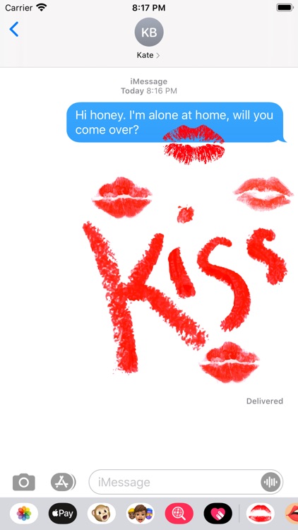 Sexy Adult Woman Lipstick App