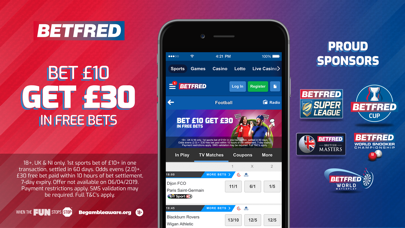 Betfred– Sports Betting & Moreのおすすめ画像1