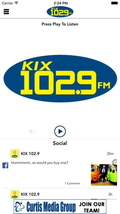 How to cancel & delete Kix 102.9 FM from iphone & ipad 1